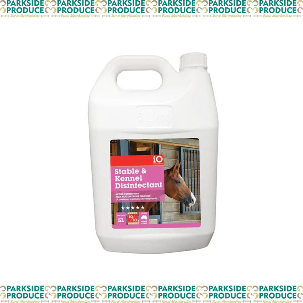 iO Stable & Kennel Disinfectant 20lt