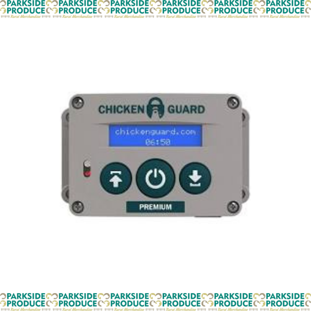 Chicken Guard Premium Control Panel **