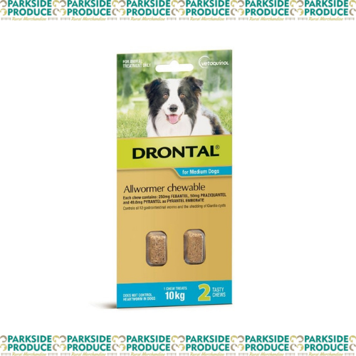 Drontal Medium Dogs 2 Chews