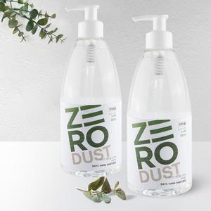 Zero Dust Hand Sanitiser Pump 500mls
