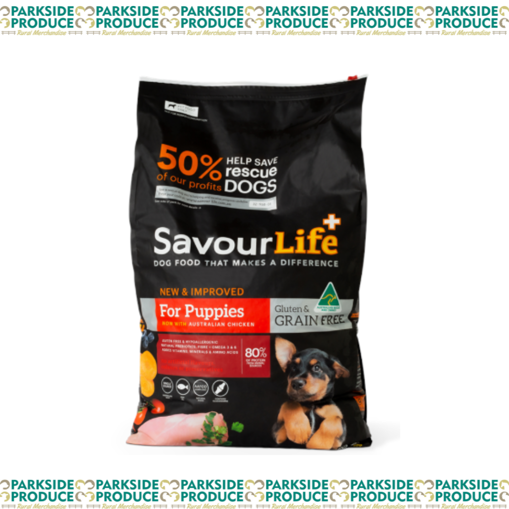 SavourLife Puppy Chicken Dry Food|Parkside Produce - Australian Made