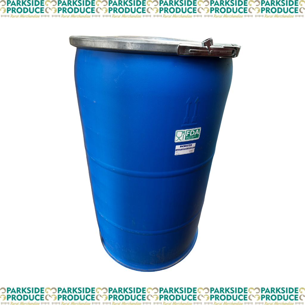 Drum 200lt with Lid and Band - Plastic