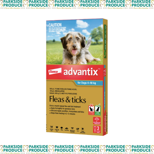 Advantix Dog 4-10kgs Medium 3