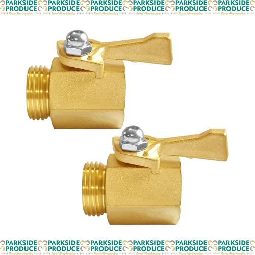 Brass Ball Hose Valve 3/4in