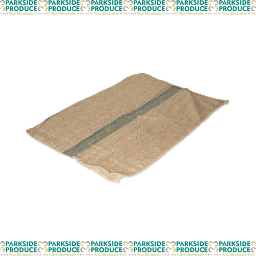 Dog Bed Cover Replacement Hessian Green Stripe - Large
