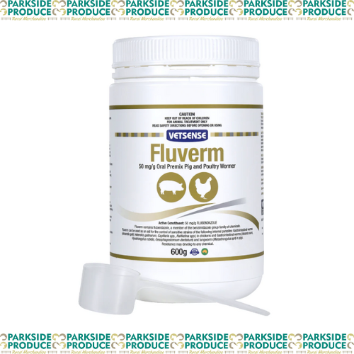 Fluverm pig & Poultry wormer 600g
