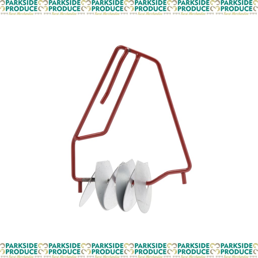 Hells Bells Tin Dog Rattler