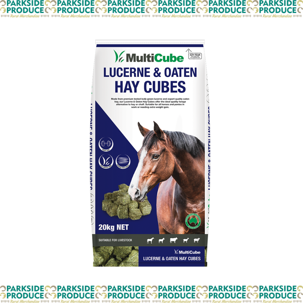 HAY CUBES - Lucerne/Oaten