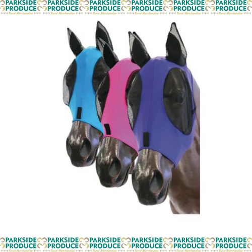 Lycra Pull-On Fly Mask cob - VARIOUS COLOURS