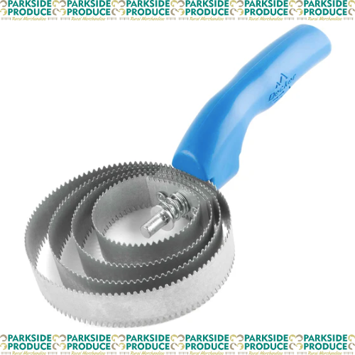 Reversible curry comb spiral