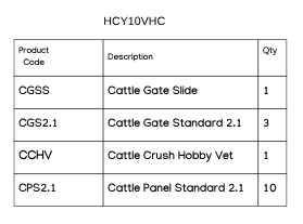 Hobby Cattle Yard (10) Vet Hobby Crush