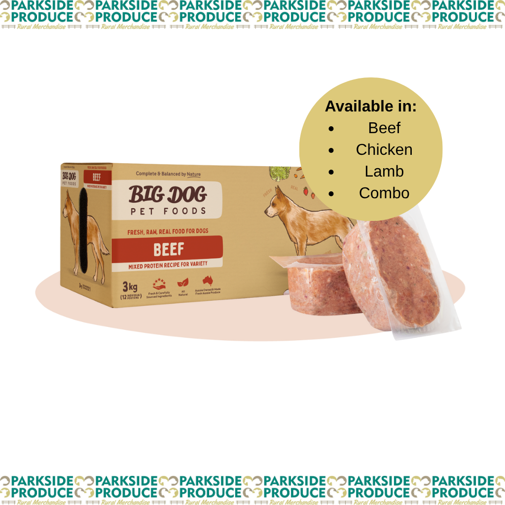 Big Dog Raw Food For Dogs **