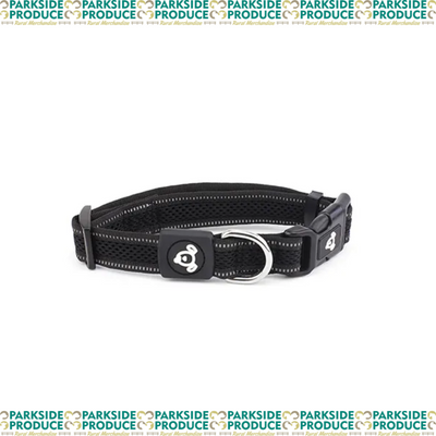 Double Reflective Mesh Dog Collar
