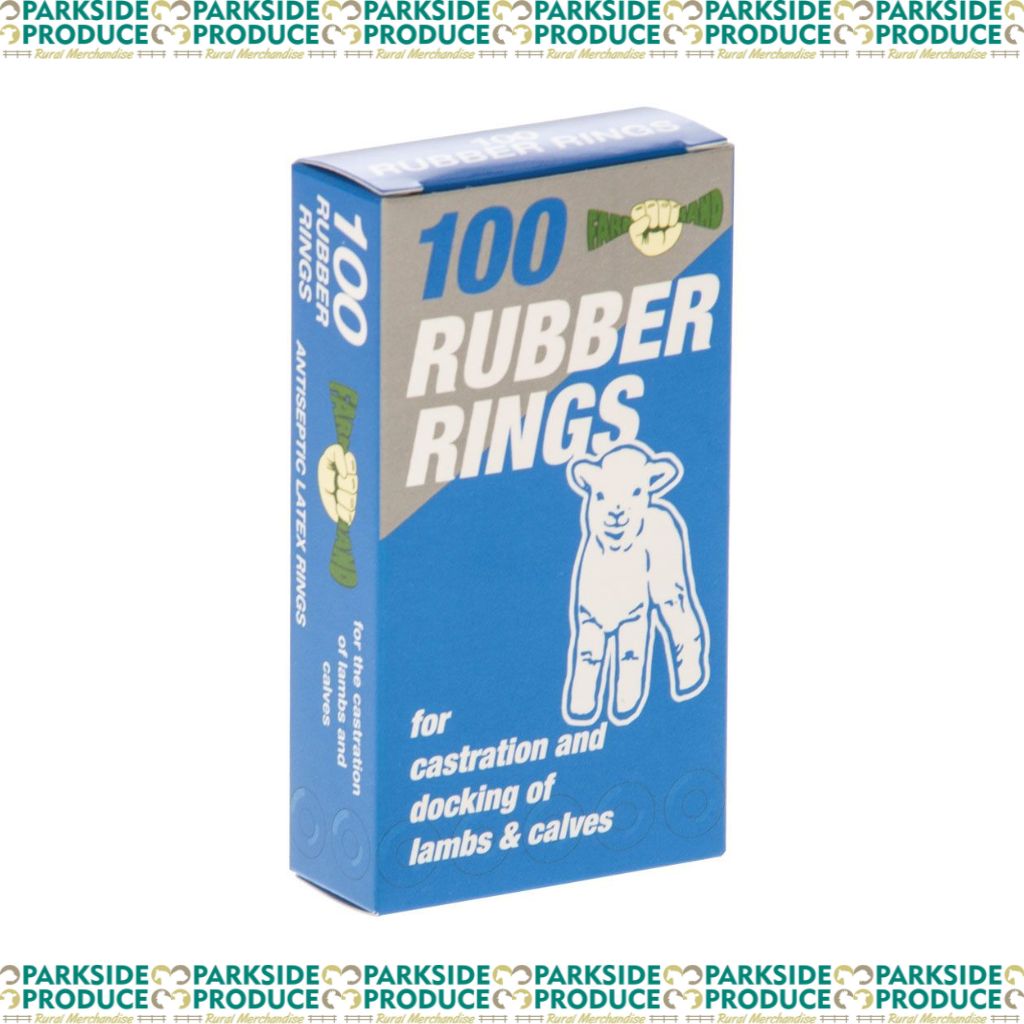 Rubber Marking Rings 100pk