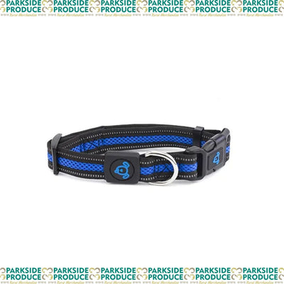 Double Reflective Mesh Dog Collar