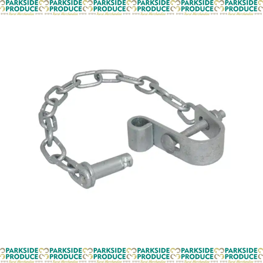 Bolt-On Pin Latch with 500mm Chain