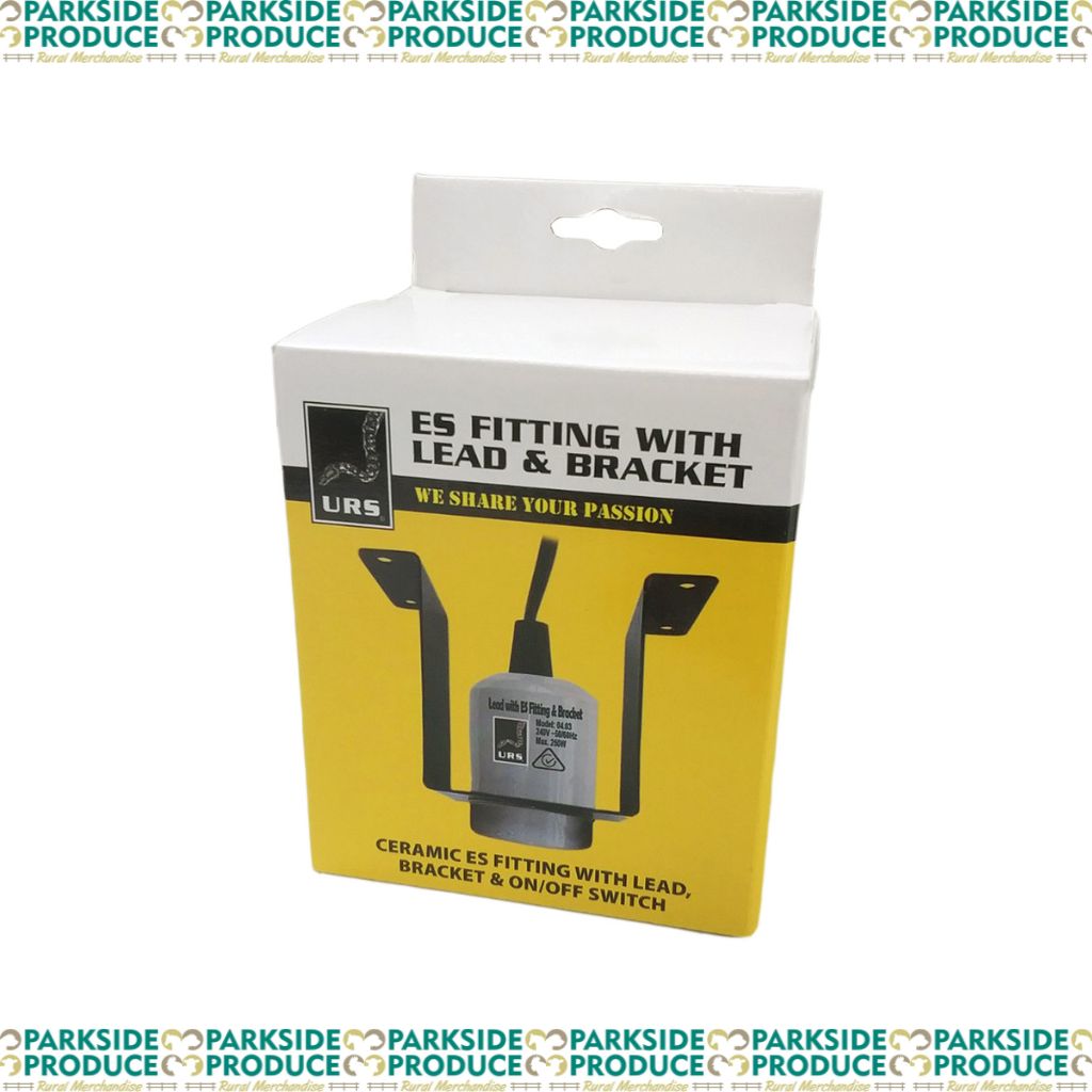 Brooder ES Fitting with Lead and Bracket