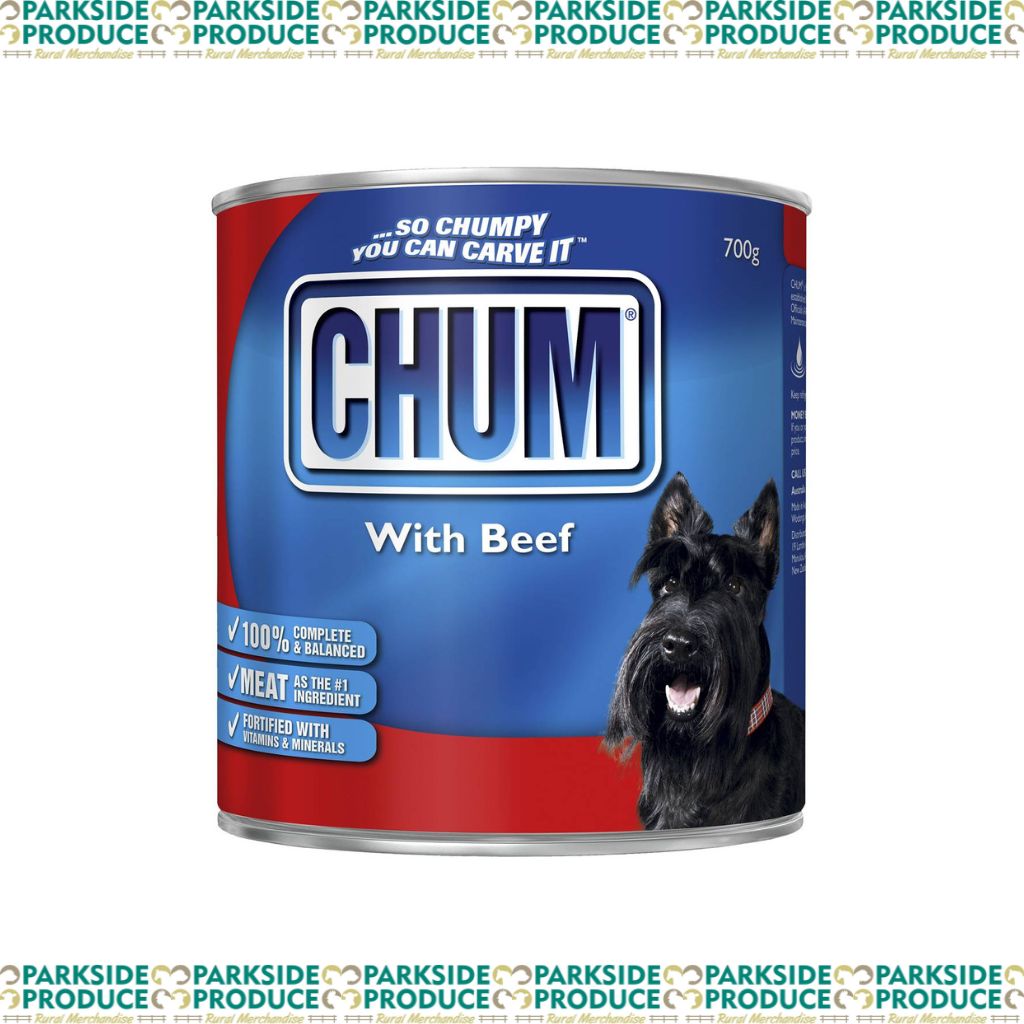 Chum Cans Beef 12x700g