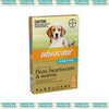 Advocate Dog 4-10kgs Medium 3s