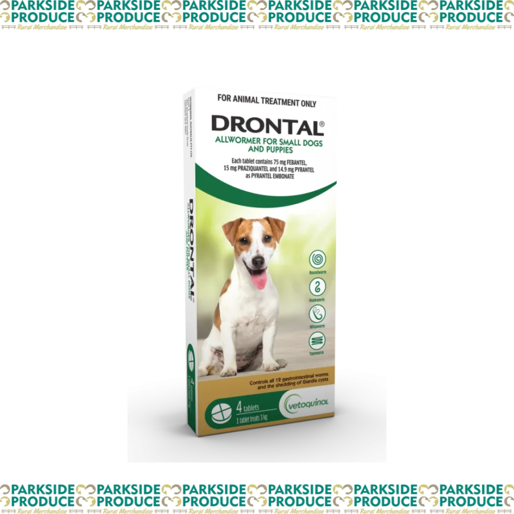 Drontal For Small Dogs 4 Tab
