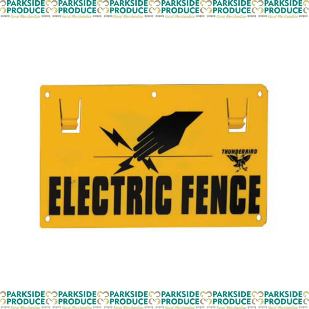 Electric Fence Sign