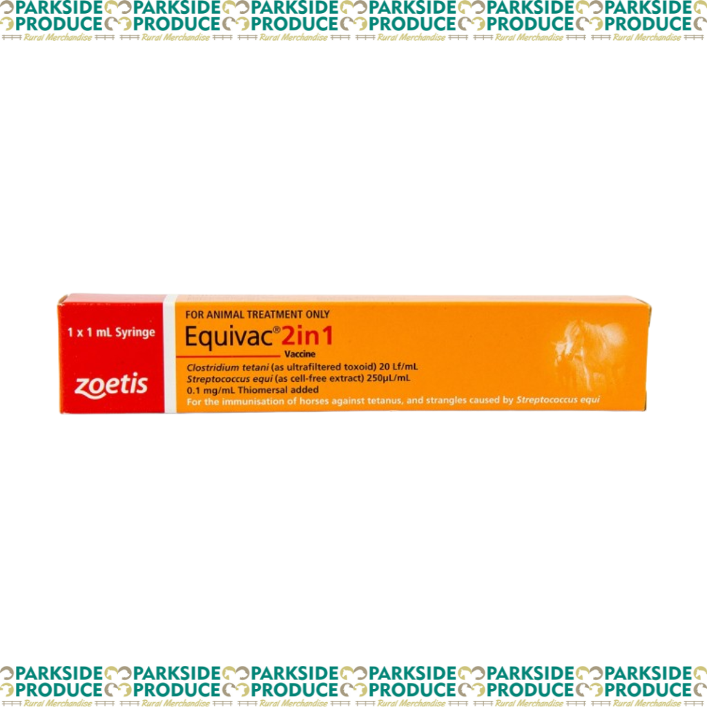 Equivac 2 in 1 1ml Syringe (Tetanus and Strangles)