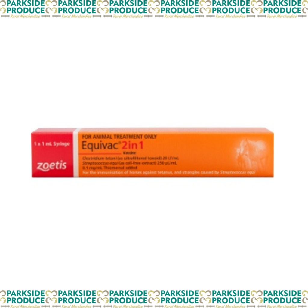 Equivac 2 in 1 1ml Syringe (Tetanus and Strangles)