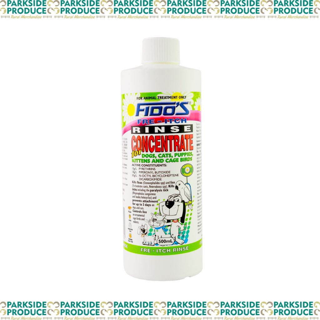 Fidos Fre-Itch Rinse Concentrate 500ml