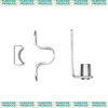 Strap and Hinge Set for Flat Post