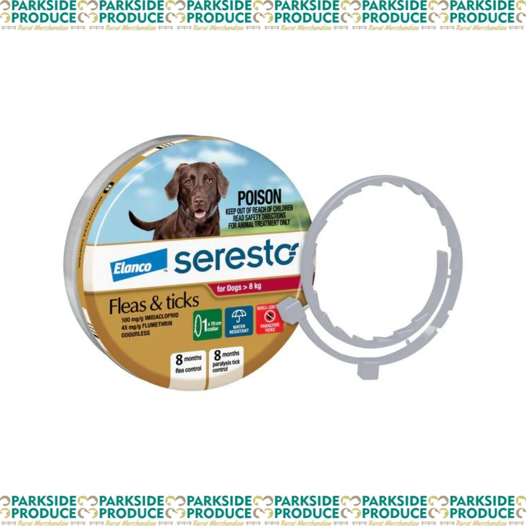 Seresto Flea Tick Collar +8kg