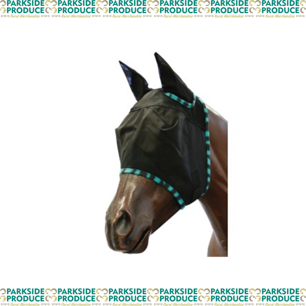 Fly Mask - Black Mesh w/Ears