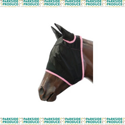 Fly Mask - Black Mesh w/Ears
