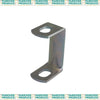Cattle Yard Round Full Cleat, 40mm wide, Zinc