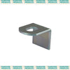 Cattle Yard Round Half Cleat, 40mm wide, Zinc