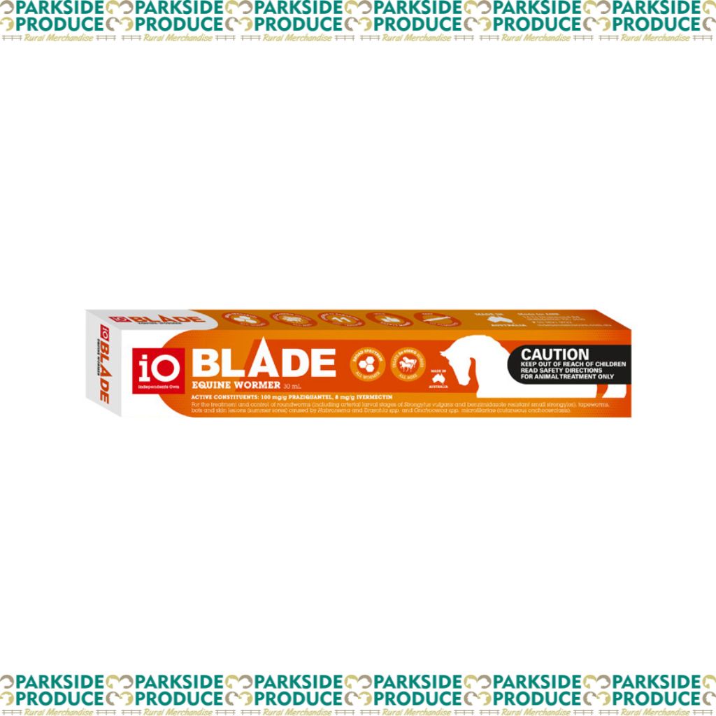 iO Blade Equine Wormer
