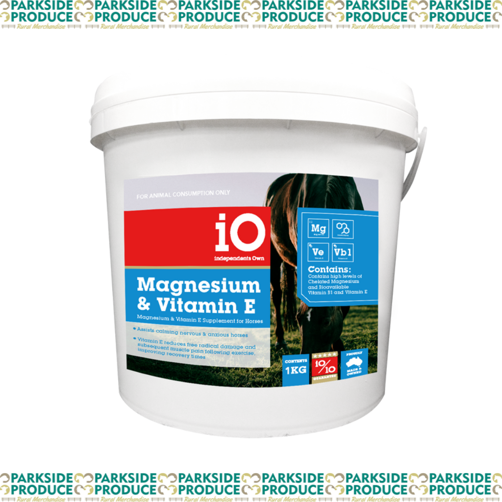 iO Magnesium and Vitamin E