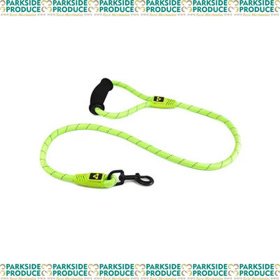 Rope Lead Relfective - With Foam Handle and Snaphook