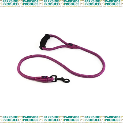Rope Lead Relfective - With Foam Handle and Snaphook