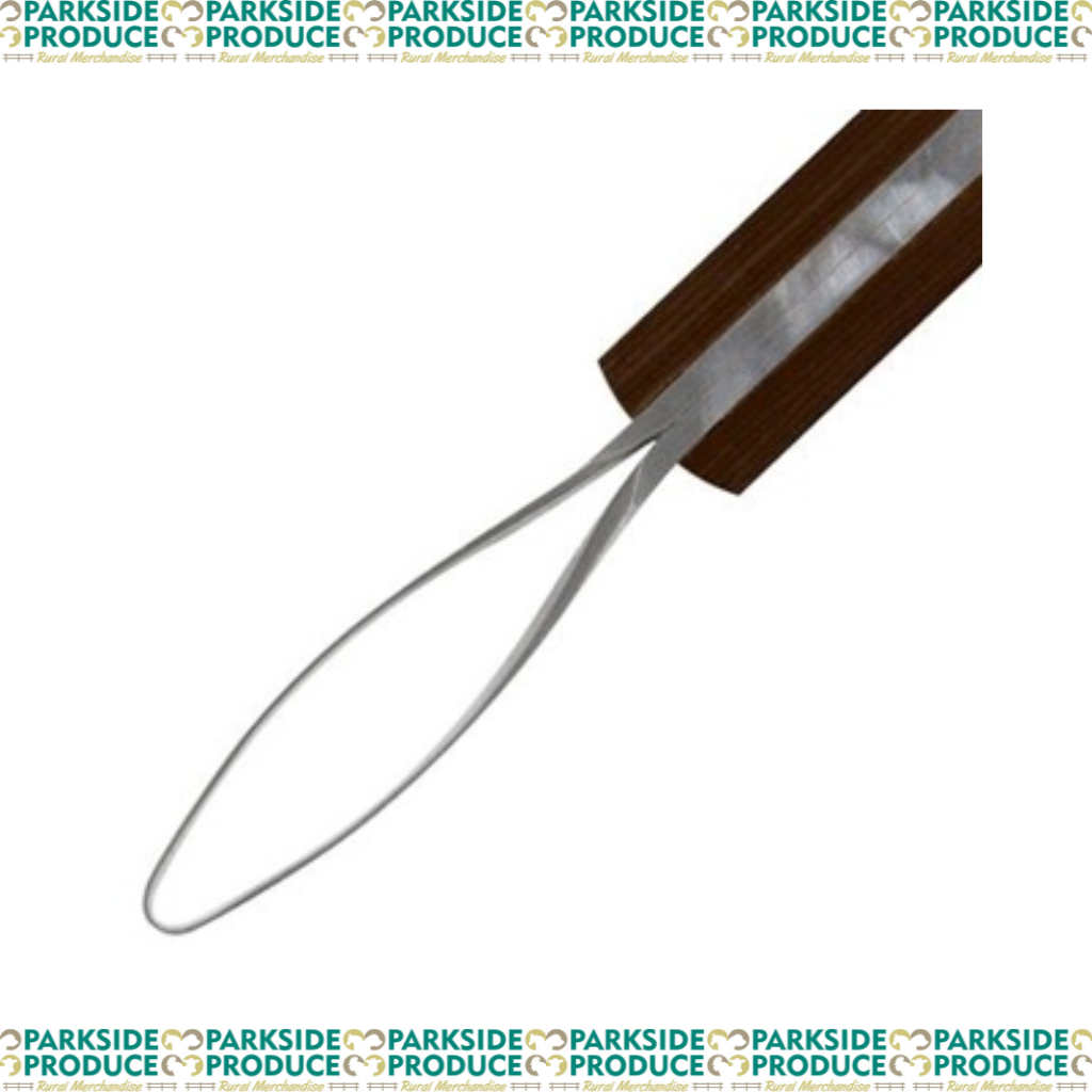 Diamond super sharp loop hoof knife