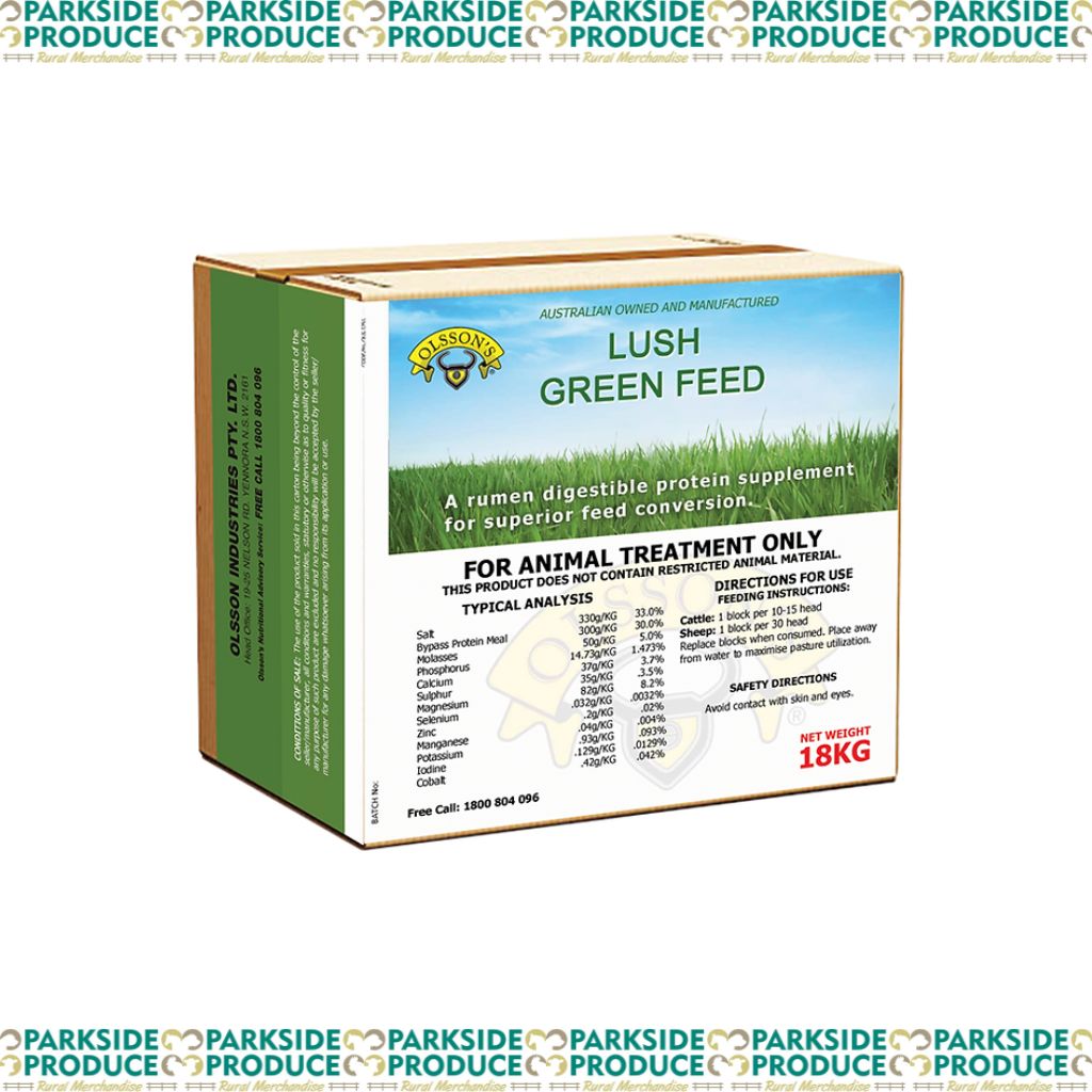 Lush Green Feed Block !!