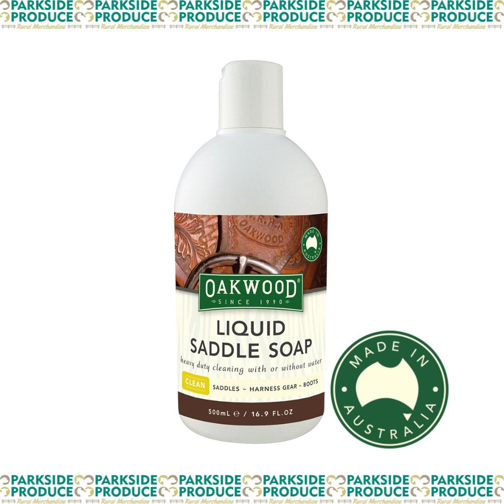 Oakwood Liquid Saddle Soap 500ml