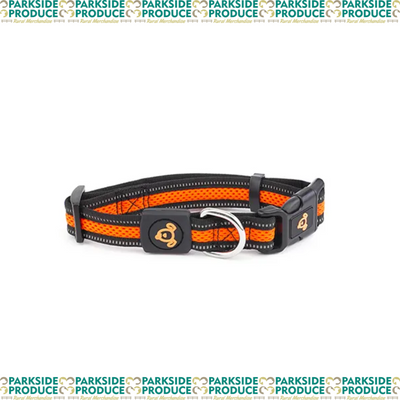 Double Reflective Mesh Dog Collar