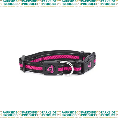 Double Reflective Mesh Dog Collar