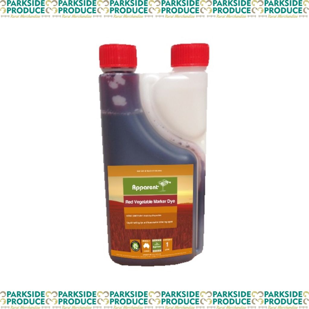 Apparent Red Vegetable Mark Dye