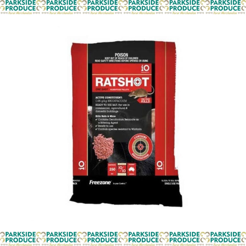 iO Ratshot One Shot Pellet RED Broadifacouim