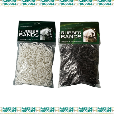 Rubber Band Mane Braid