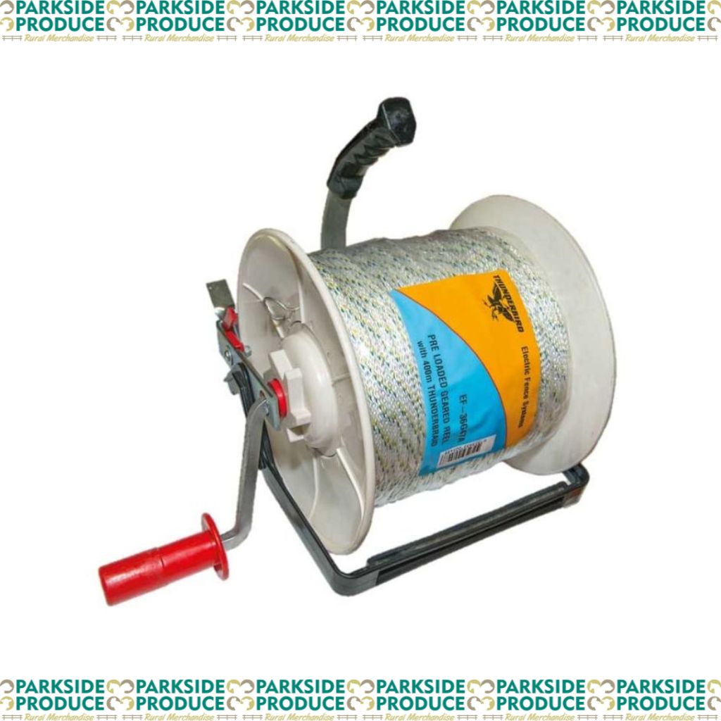 Geared Reel w/400m Thunderbraid