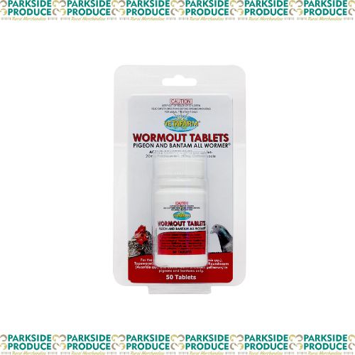Wormout Tablets (Pigeon and Bantam All Wormer)