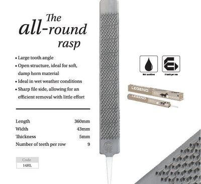 14HL - 14 Heller Legend Rasp