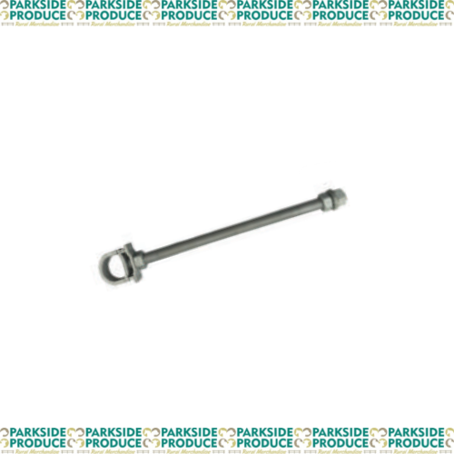 Adj Timber Post Strap, Bolt thru, 25nb gate, 300mm post